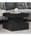 vidaXL Coffee Table | Black | Engineered Wood | Medium | Coffee Table | Square