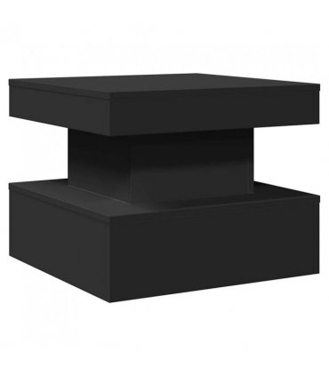 vidaXL Coffee Table | Black | Engineered Wood | Medium | Coffee Table | Square