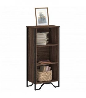 vidaXL Bookcase Brown Oak 50x31x106 cm Engineered Wood