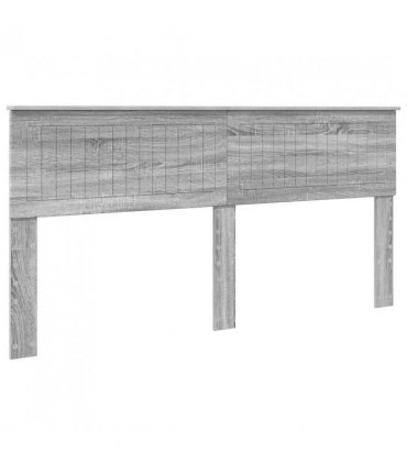 vidaXL Headboard Grey Sonoma Engineered wood