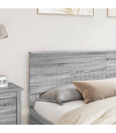 vidaXL Headboard Grey Sonoma Engineered wood