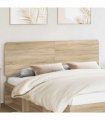 vidaXL Headboard Sonoma Oak Engineered wood