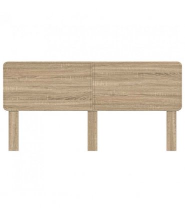 vidaXL Headboard Sonoma Oak Engineered wood