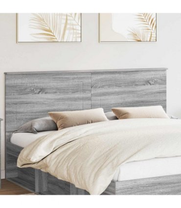 vidaXL Headboard Grey Sonoma 100 cm Engineered Wood