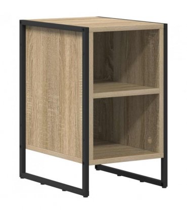 vidaXL Bedside Table Sonoma 39.5 x 30 x 50 cm Engineered Wood