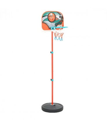 vidaXL Portable Basketball Play Set Adjustable 133-160 cm