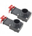 vidaXL Pool Gate Valve 2 pcs 1.5"