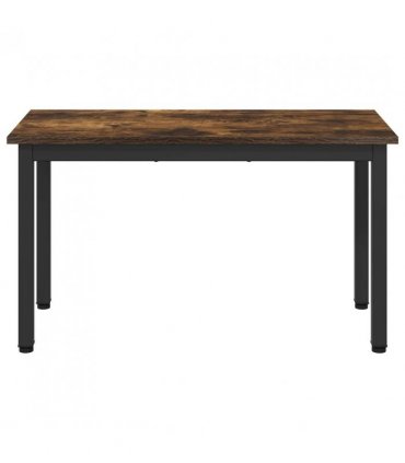 vidaXL Bench Smoke Oak 80 x 35 x 45 cm Engineered Wood