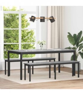 vidaXL Bench Grey Sonoma 160 x 35 x 45 cm Engineered Wood