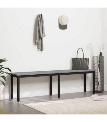 vidaXL Bench Grey Sonoma 160 x 35 x 45 cm Engineered Wood