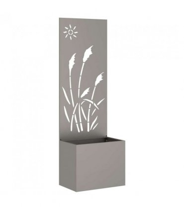 vidaXL Garden Privacy Screen Rusty 50 x 150 cm Weathering steel