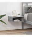 vidaXL Bedside Table 2 pcs Grey Sonoma 40 x 31 x 15 cm Engineered Wood