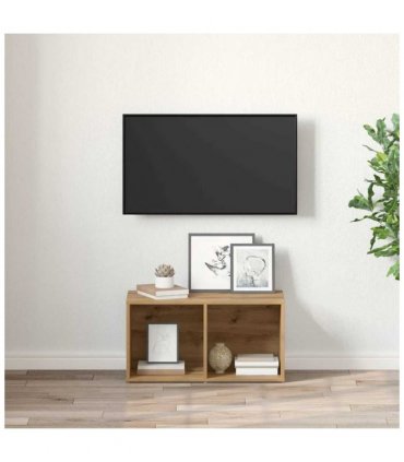 vidaXL TV Cabinet Set Brown 72 x 35 x 37 cm Engineered Wood