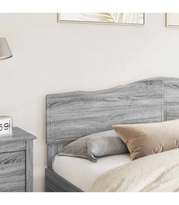 vidaXL Headboard Grey Sonoma Engineered wood