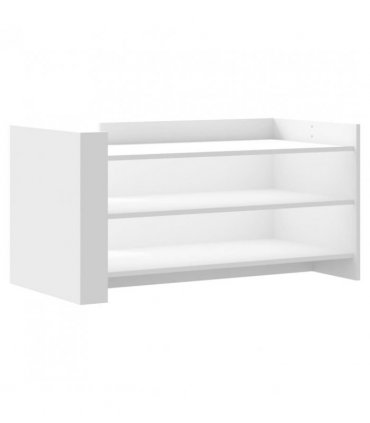 vidaXL Coffee Table White 100x50x50 cm Engineered Wood