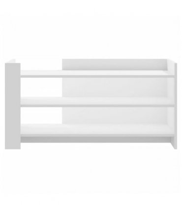 vidaXL Coffee Table White 100x50x50 cm Engineered Wood