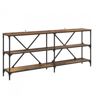 vidaXL Console Table Old Wood 180 x 30 x 75 cm Engineered Wood