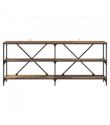 vidaXL Console Table Old Wood 180 x 30 x 75 cm Engineered Wood