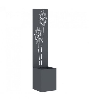 vidaXL Garden Privacy Screen Anthracite 32 x 150 cm Cold-rolled steel