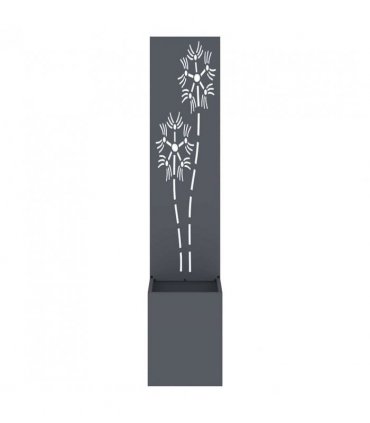 vidaXL Garden Privacy Screen Anthracite 32 x 150 cm Cold-rolled steel