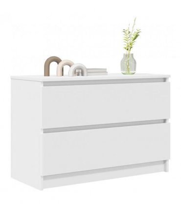 vidaXL TV Cabinet White 80x35x54 cm Engineered Wood