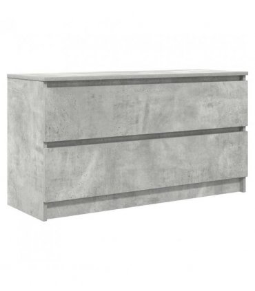 vidaXL TV Cabinet Concrete Grey 100x35x54 cm Engineered Wood