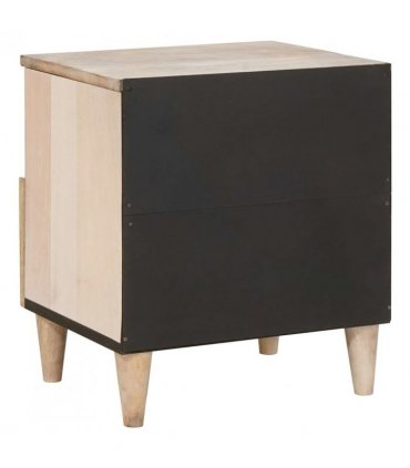 vidaXL Bedside Cabinet White 40 x 33 x 46 cm Engineered Wood