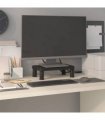 vidaXL Monitor Stand Black 38x24x10.5 cm