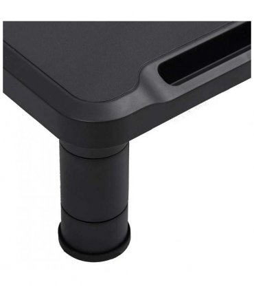 vidaXL Monitor Stand Black 38x24x10.5 cm