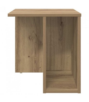 vidaXL End Table Artisan Oak 37 x 32 x 40 cm Engineered Wood