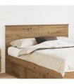 vidaXL Headboard Artisan Oak Engineered wood
