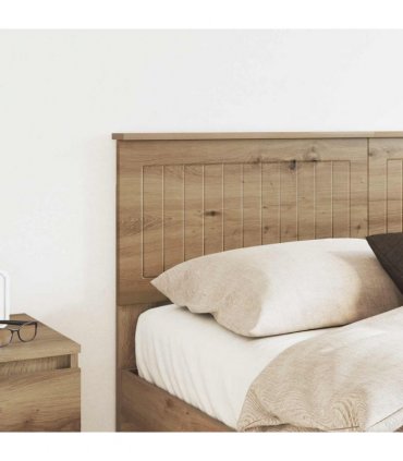 vidaXL Headboard Artisan Oak Engineered wood