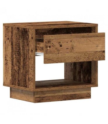 vidaXL Nightstand 2 pcs Old Wood 45 x 34 x 44 cm Engineered Wood