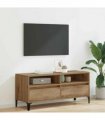 vidaXL TV Cabinet with Drawer Artisan Oak 100 x 34.5 x 44.5 cm