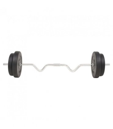 vidaXL Barbell Set 30 kg