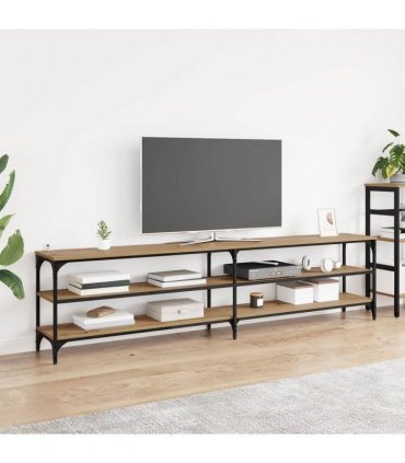vidaXL TV Cabinet Artisan Oak 200 x 30 x 50 cm