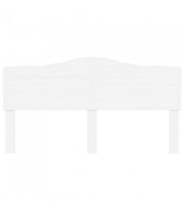 vidaXL Headboard White Engineered wood