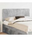 vidaXL Headboard Concrete Grey Engineered wood