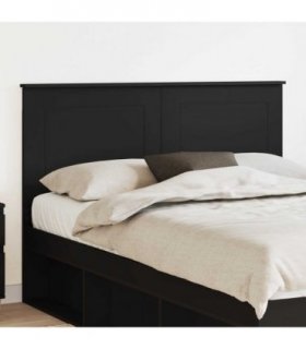 vidaXL Headboard Black Oak 100 cm Engineered Wood