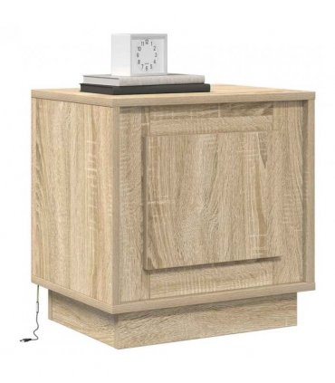 vidaXL Bedside Cabinet 2 pcs Sonoma Oak 44 x 34.5 x 45 cm