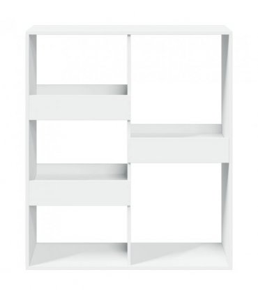 vidaXL Book Cabinet/Room Divider White 100x33x115 cm