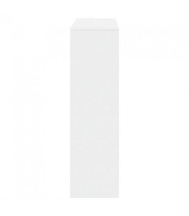 vidaXL Book Cabinet/Room Divider White 100x33x115 cm