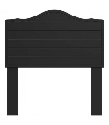 vidaXL Headboard Black Oak Engineered wood