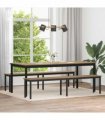 vidaXL Bench Artisian Oak 200 x 35 x 45 cm Engineered Wood