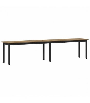 vidaXL Bench Artisian Oak 200 x 35 x 45 cm Engineered Wood