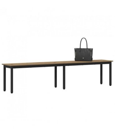 vidaXL Bench Artisian Oak 200 x 35 x 45 cm Engineered Wood