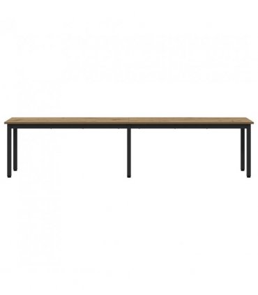 vidaXL Bench Artisian Oak 200 x 35 x 45 cm Engineered Wood