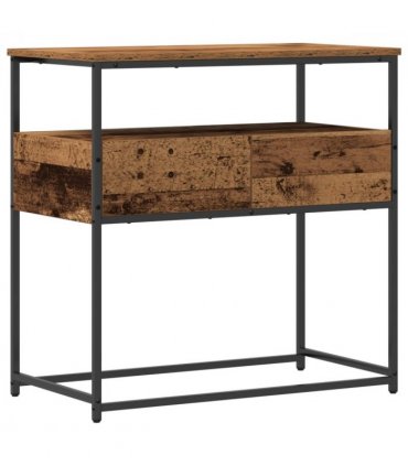 vidaXL Console Table Old Wood 75 x 40 x 75 cm Engineered Wood