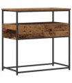 vidaXL Console Table Old Wood 75 x 40 x 75 cm Engineered Wood
