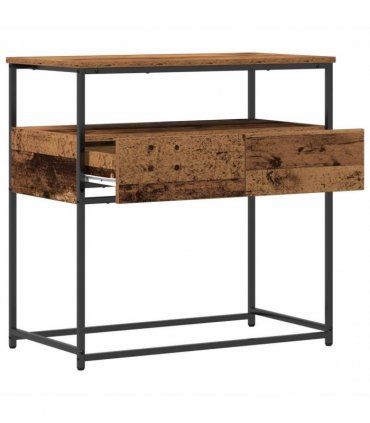 vidaXL Console Table Old Wood 75 x 40 x 75 cm Engineered Wood